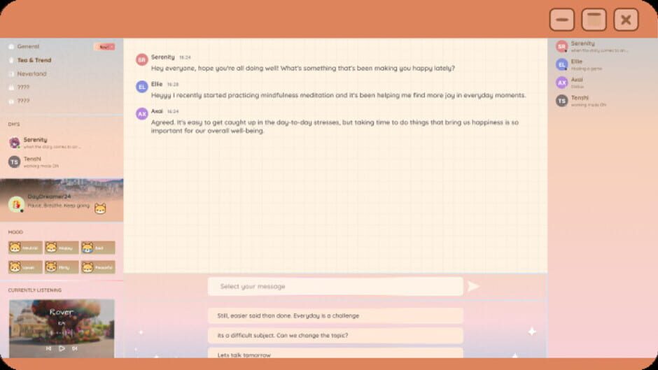 OdiChat screenshot