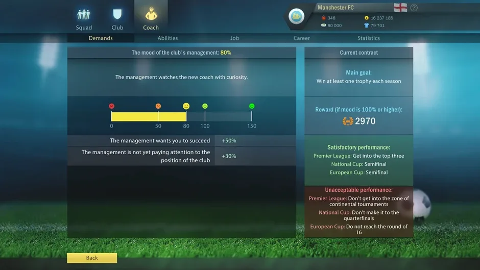 Кадър от Football, Tactics & Glory 2