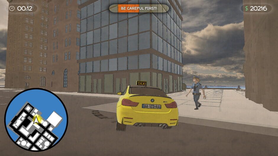 Doodle Taxi Screenshot