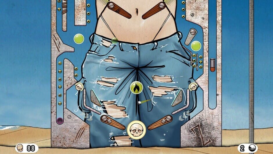 Zombikini PinballZ Screenshot