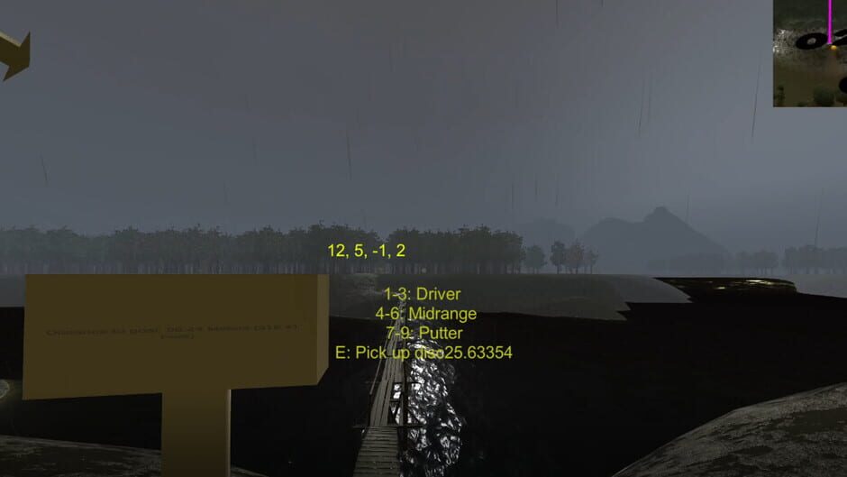 สกรีนช็อตจาก Trippy's Disc Golf (รูปที่ 2)
