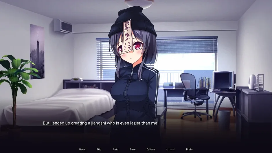 Кадър от Lazy Jiangshi