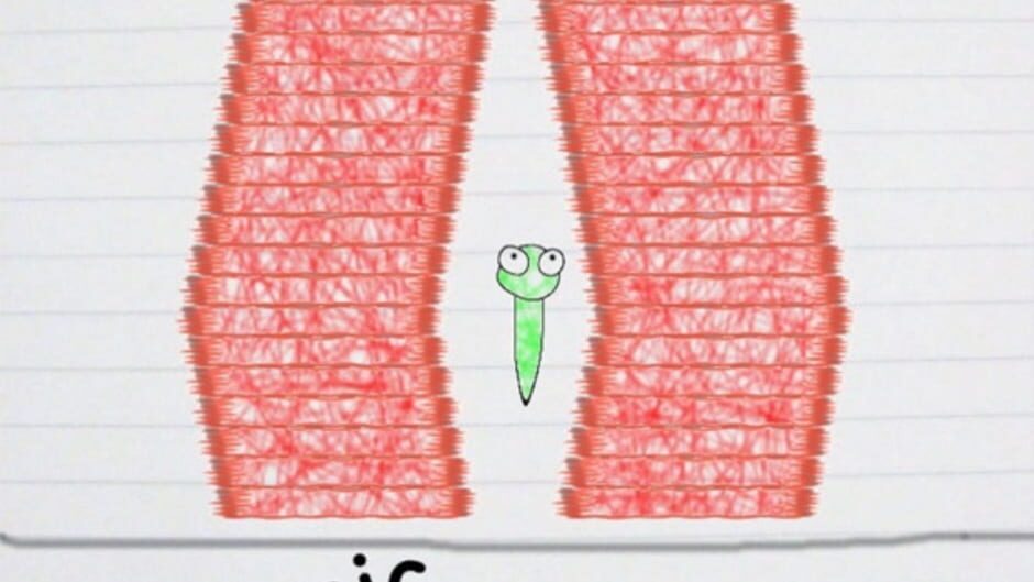 สกรีนช็อตจาก Scribble Worm (รูปที่ 2)