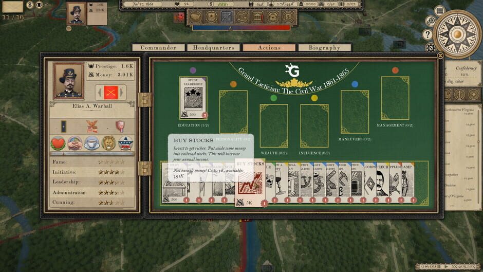 Grand Tactician: The Civil War - Whiskey & Lemons Screenshot