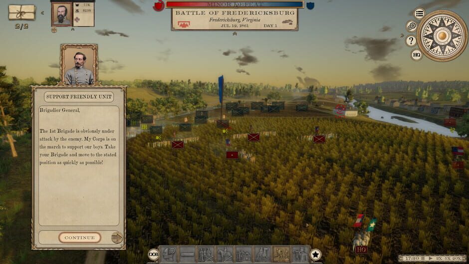 Grand Tactician: The Civil War - Whiskey & Lemons Screenshot