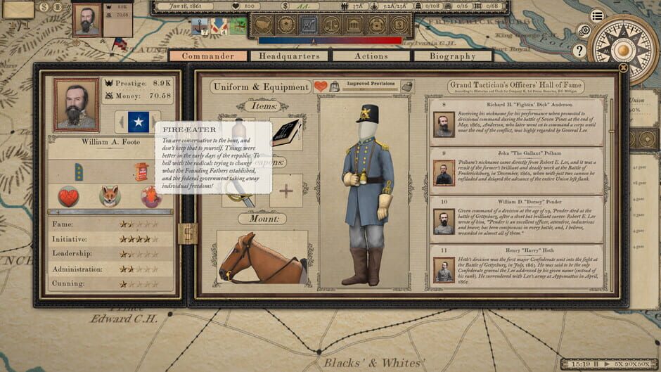 Grand Tactician: The Civil War - Whiskey & Lemons Screenshot