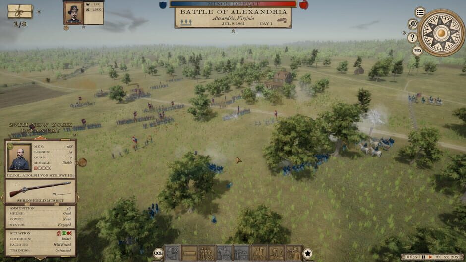 Grand Tactician: The Civil War - Whiskey & Lemons Screenshot