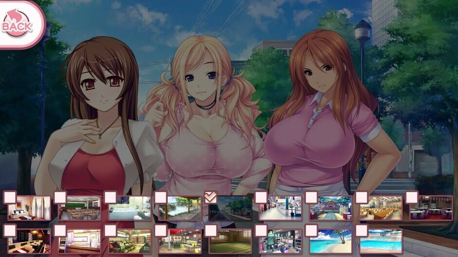 Pretty Girls Klondike Solitaire Plus Screenshot
