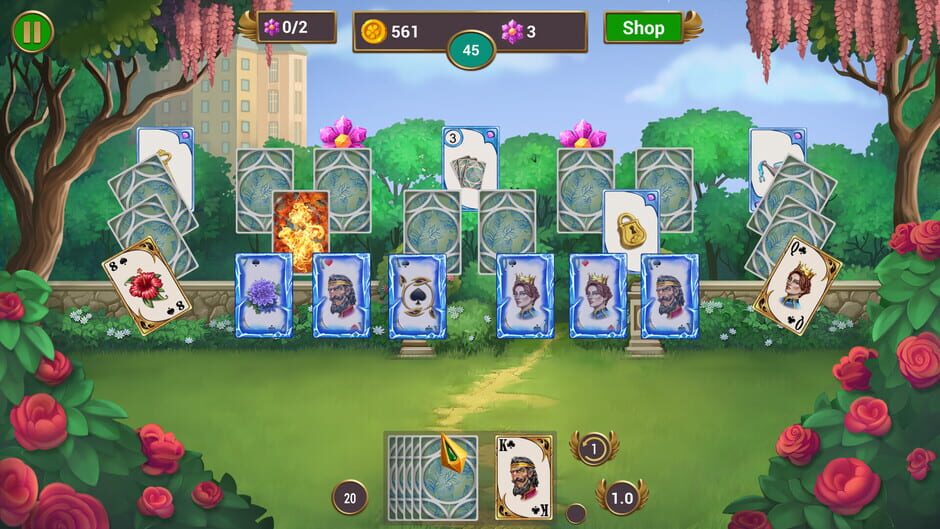 Solitaire Quest: Garden Story Screenshot