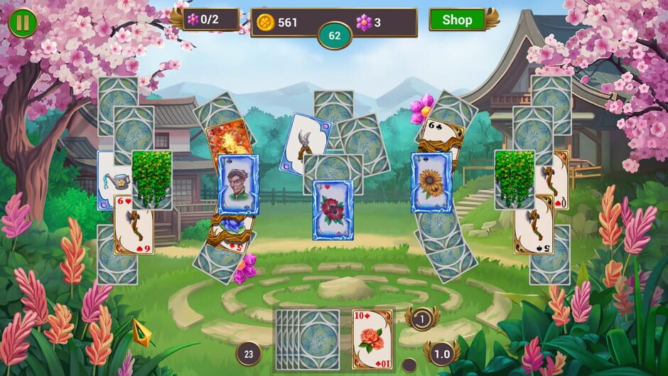 Solitaire Quest: Garden Story Screenshot