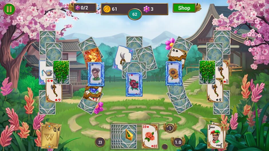 Solitaire Quest: Garden Story Screenshot