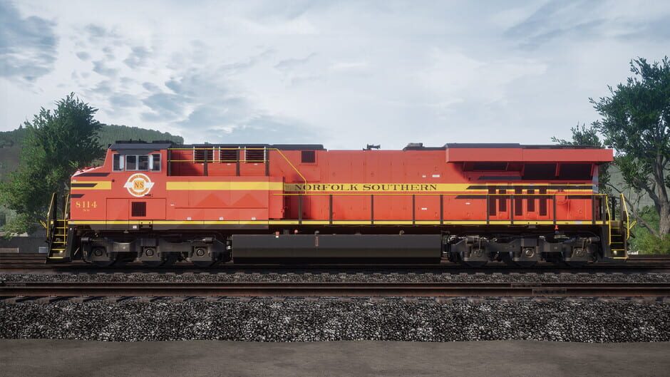 สกรีนช็อตจาก Train Sim World 3: Norfolk Southern Heritage Livery Collection Add-On (รูปที่ 2)