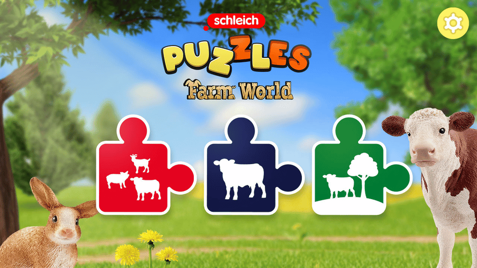 Schleich Puzzles: Farm World Screenshot