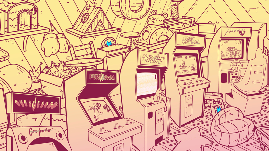An Arcade Full of Cats screenshot