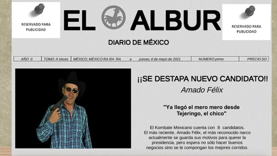 Kombate Mexicano Elexiones Screenshot