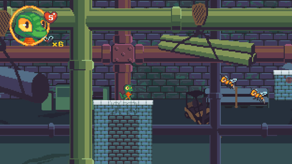 Geko: In Search of the Big Fly Screenshot