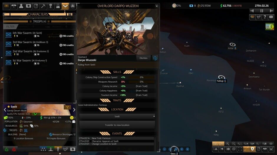 Distant Worlds 2: Factions - Quameno and Gizureans Screenshot