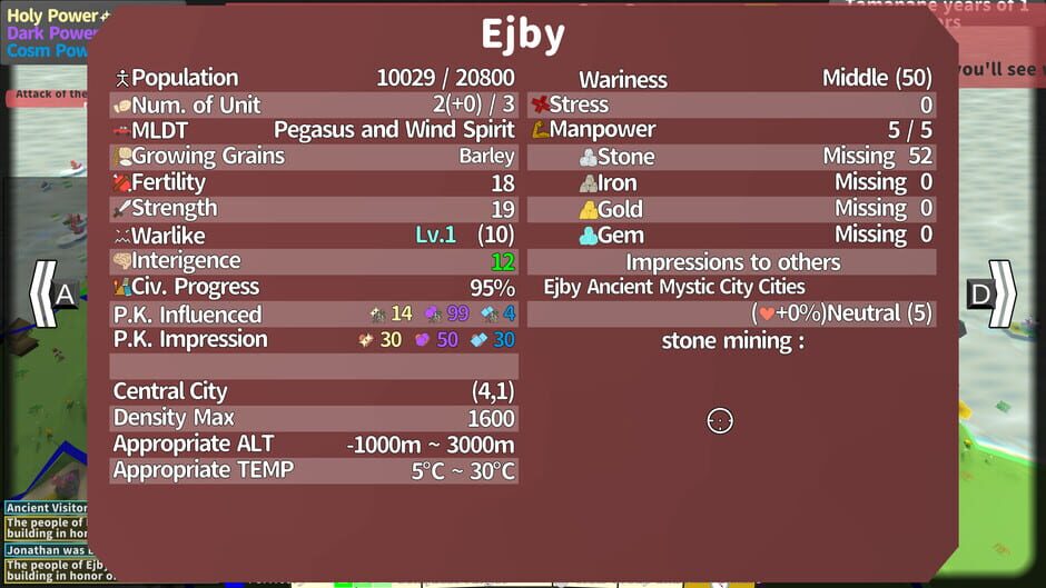 Mini Continental Saga Screenshot