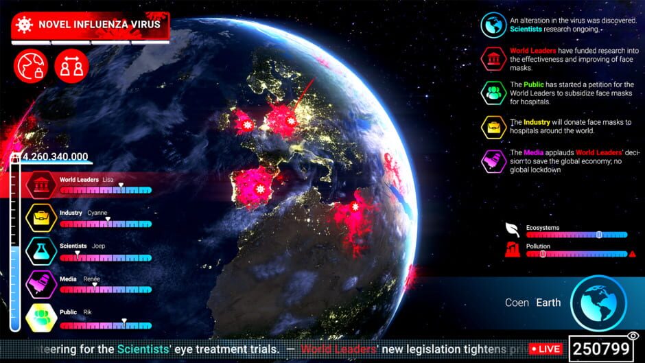 Project Planet: Earth Vs. Humanity Screenshot