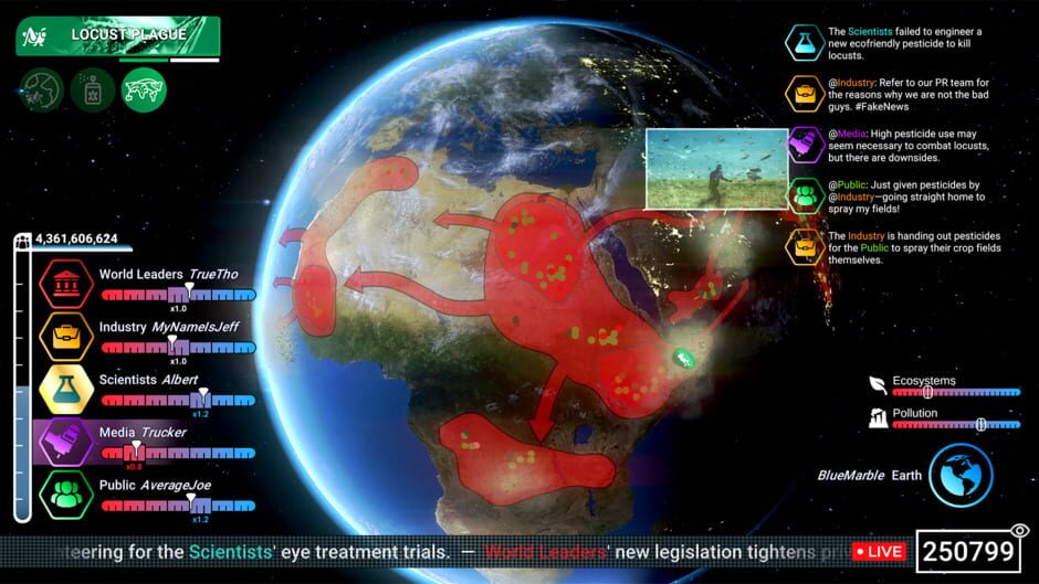 Project Planet: Earth Vs. Humanity Screenshot