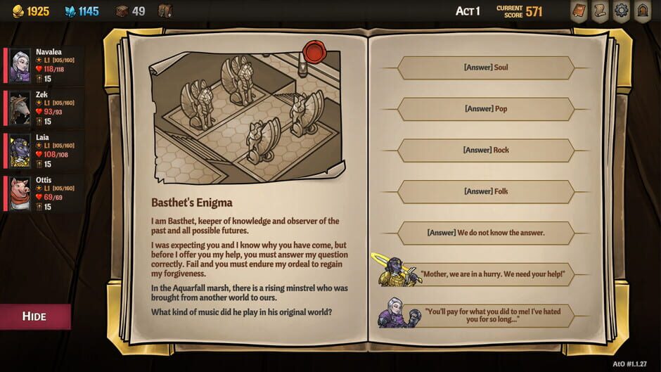 Across The Obelisk: Sands of Ulminin Screenshot