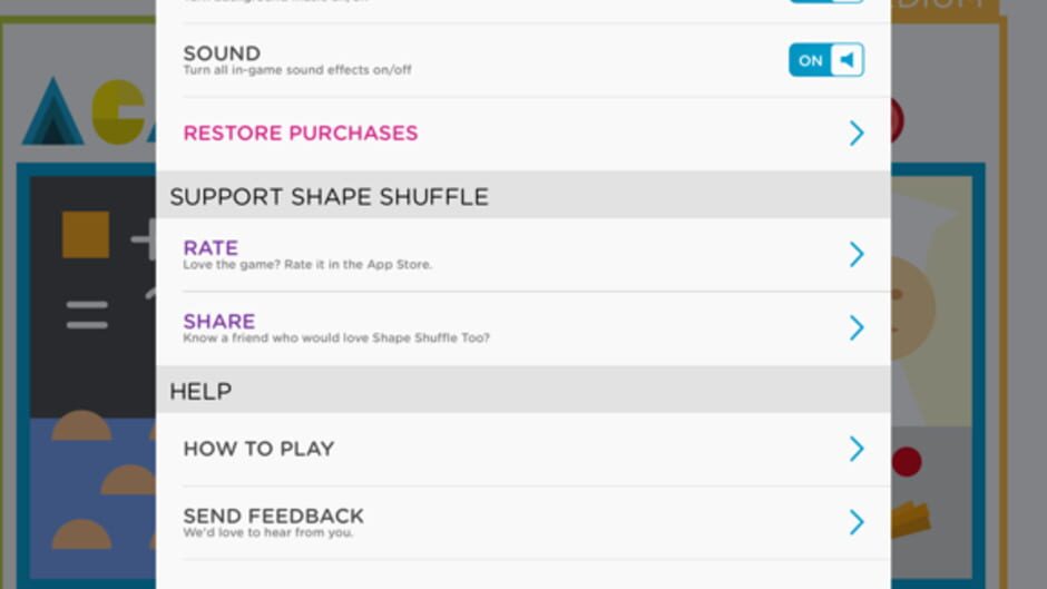 Shape Shuffle: A Shape Saga screenshot