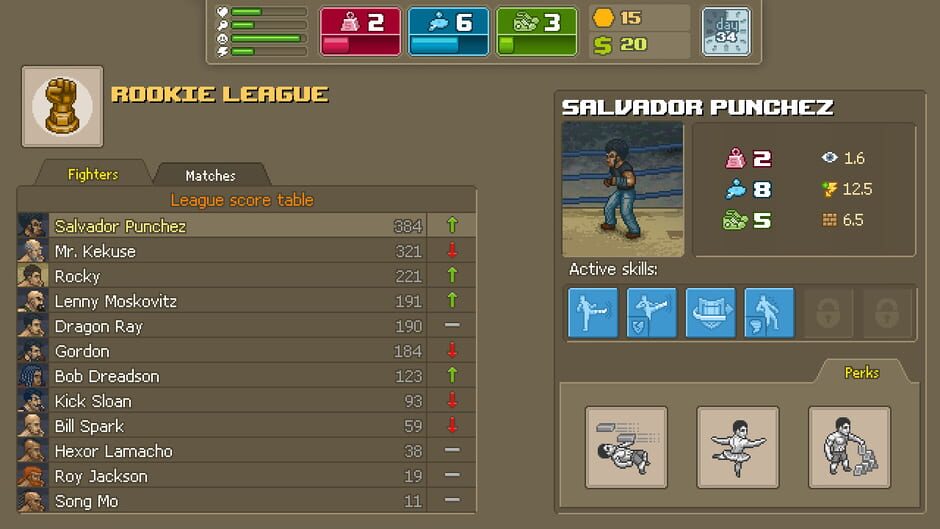 One-Two Combo Bundle: Punch Club Franchise Screenshot