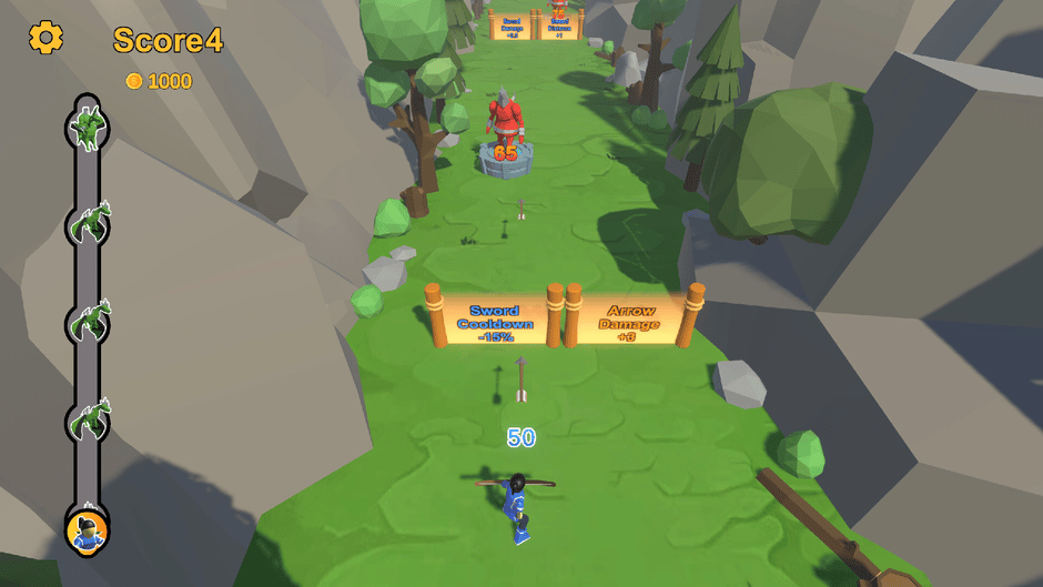 Arrow a Row Screenshot