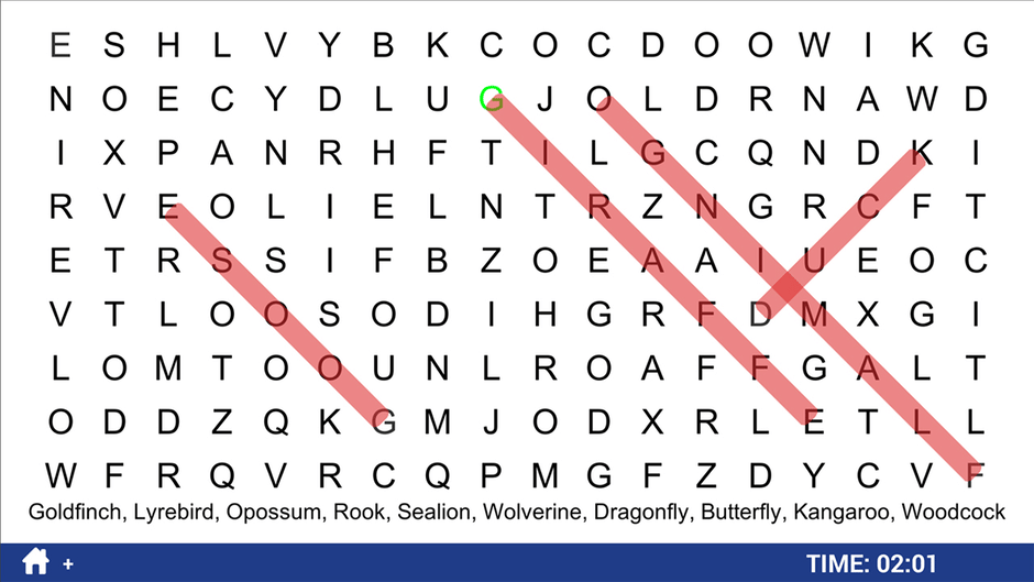 Word Search Puzzle: Find the Words! Screenshot