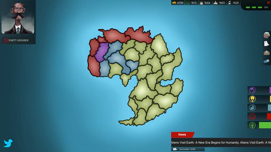 สกรีนช็อตจาก Political Mastery (รูปที่ 4)