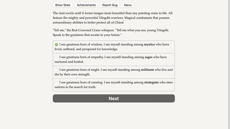 Tale of Two Cranes Screenshot