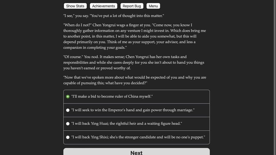 Tale of Two Cranes Screenshot