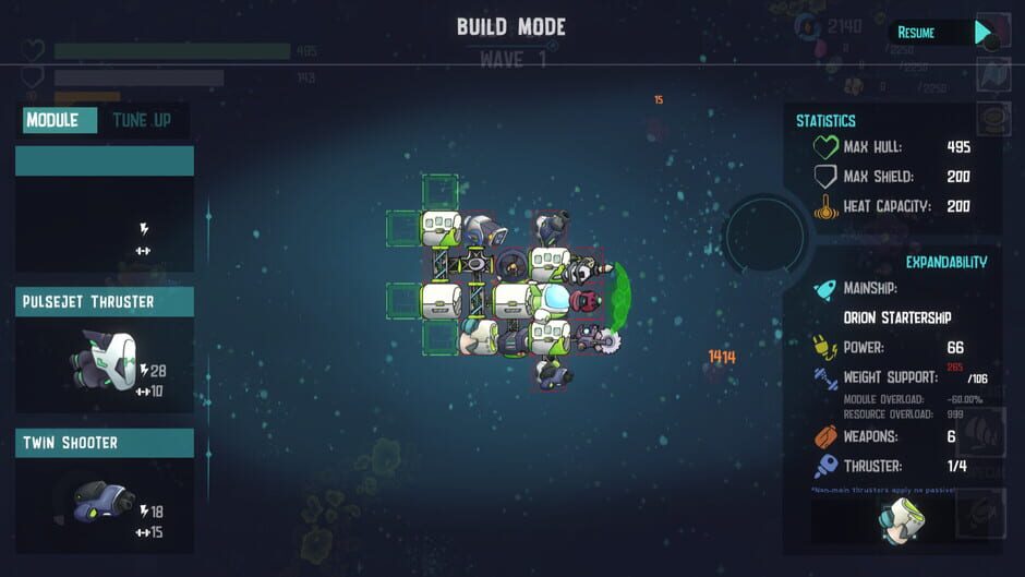 Starship Scramble Screenshot