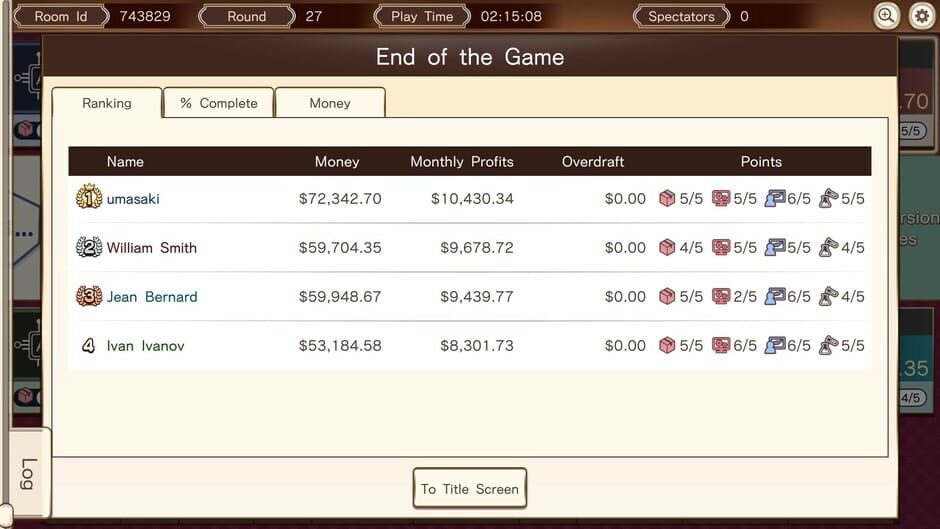 สกรีนช็อตจาก The Leverage Game: Business Edition (รูปที่ 9)