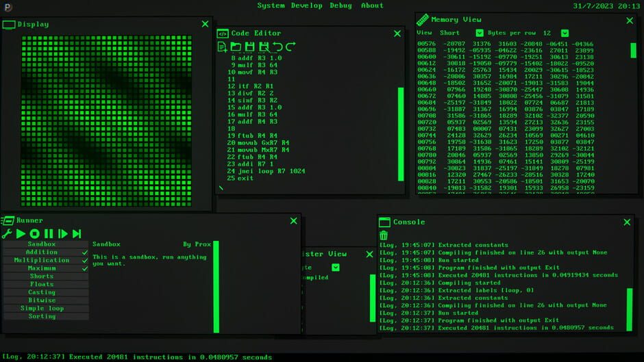 ProxOS screenshot