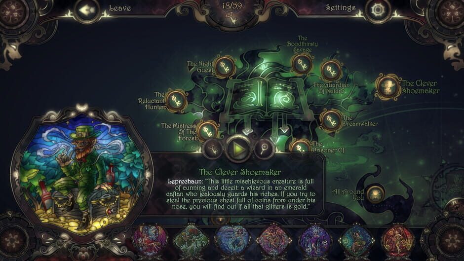Glass Masquerade 2: Illusions - Scaryfolks Puzzle Pack Screenshot