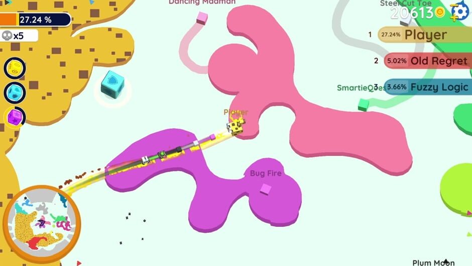 Paper io 2: Animals DLC Screenshot