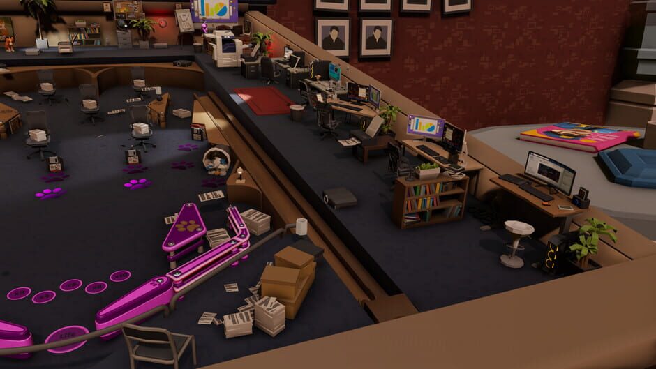 สกรีนช็อตจาก Roxy Raccoon's Pinball Panic: Workplace Worries (รูปที่ 8)