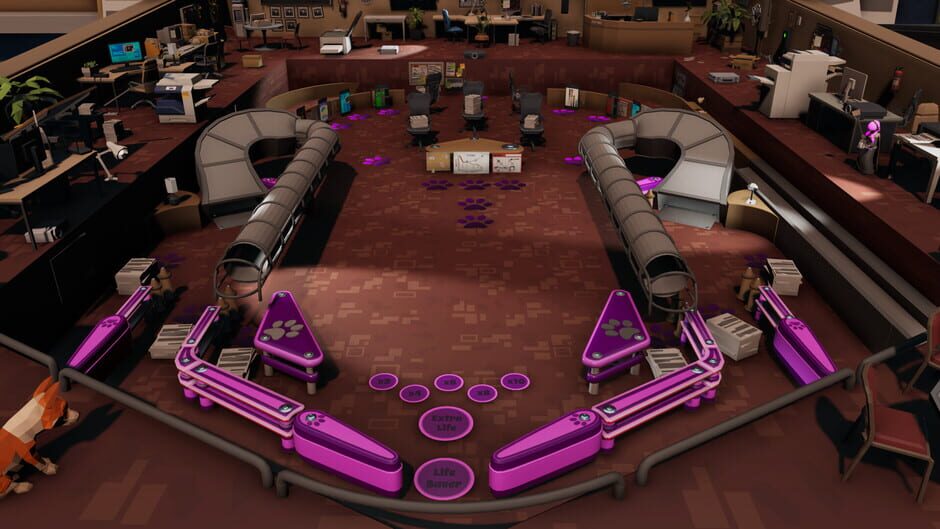 สกรีนช็อตจาก Roxy Raccoon's Pinball Panic: Workplace Worries (รูปที่ 12)