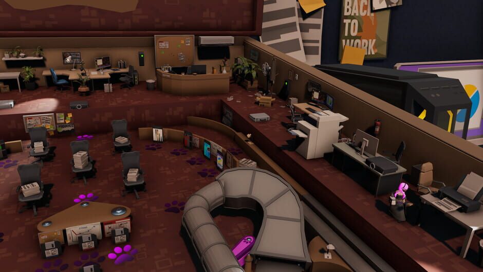 สกรีนช็อตจาก Roxy Raccoon's Pinball Panic: Workplace Worries (รูปที่ 2)