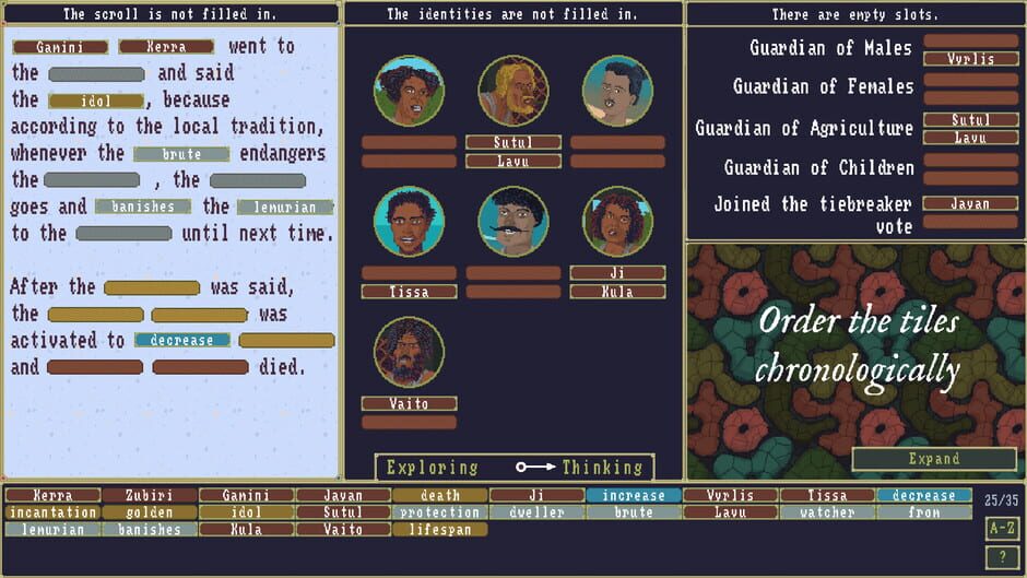 Golden Idol Mysteries: The Lemurian Vampire Screenshot