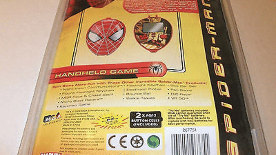 Spider-Man 2 Handheld Game Screenshot
