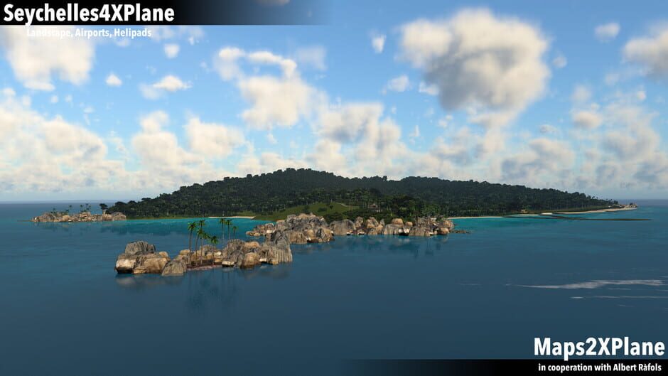 สกรีนช็อตจาก X-Plane 12: Aerosoft - Seychelles XP (รูปที่ 9)