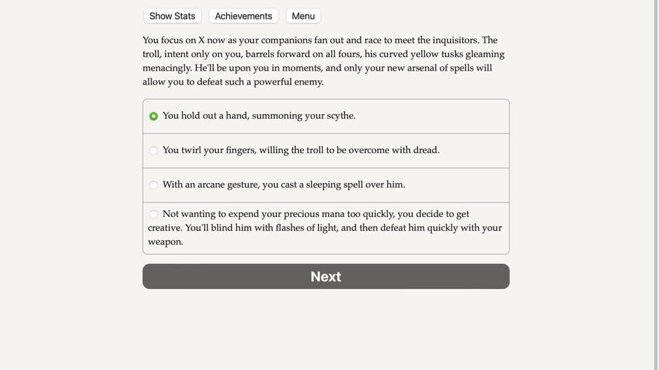 The Nascent Necromancer Screenshot