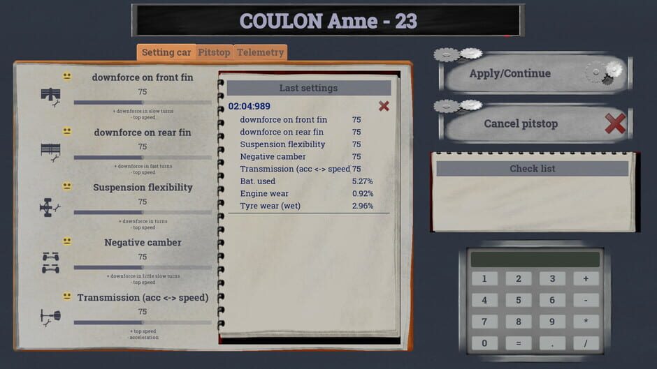 Race Manager Screenshot