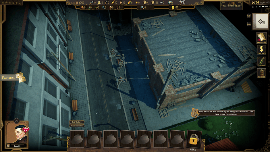 Dough: A Crime Strategy RPG Screenshot