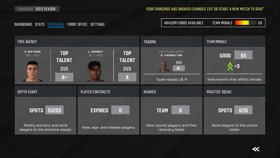 Axis Football 2024 Screenshot