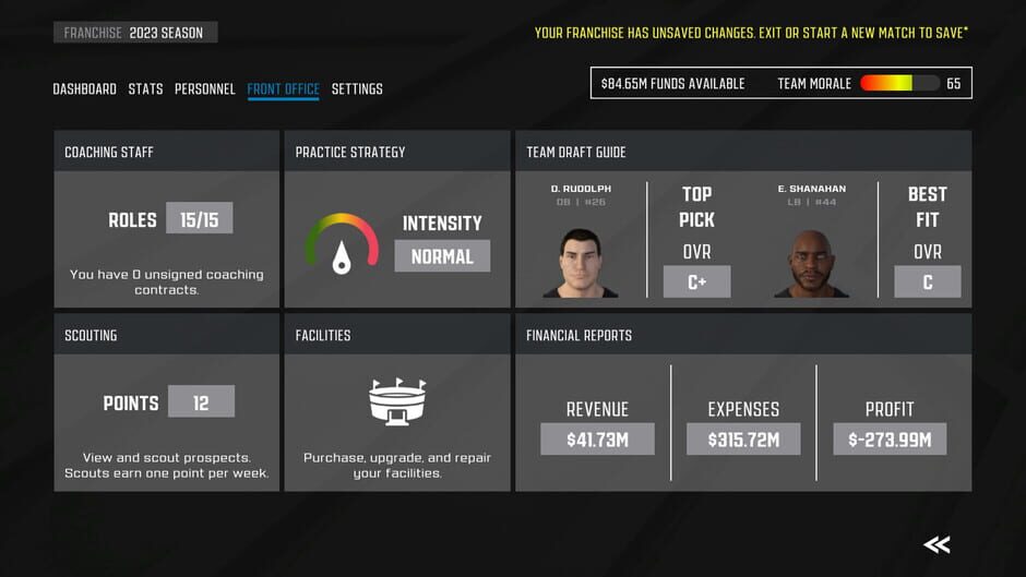 Axis Football 2024 Screenshot