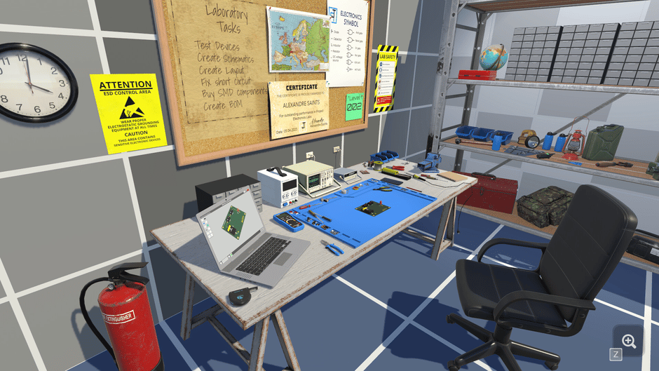 Electronics Puzzle Lab Screenshot