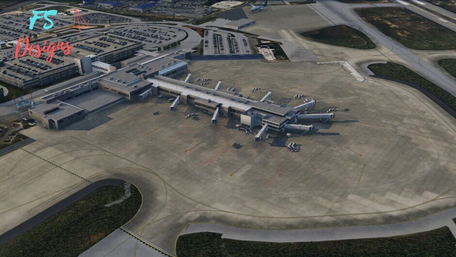 สกรีนช็อตจาก X-Plane 12: FSDesigns - Pensacola International Airport (รูปที่ 11)